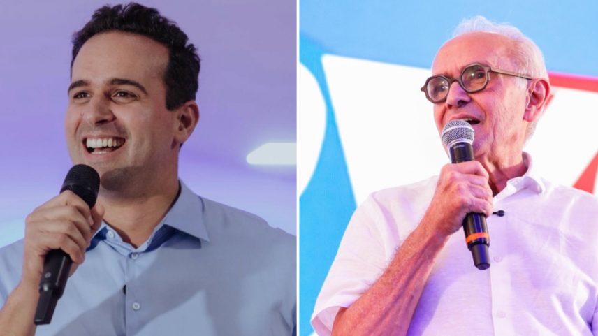 Lucas Ribeiro (PP) e Cícero Lucena (MDB) são os candidatos mais citados pelos eleitores em pesquisa sobre o governo da Paraíba – fotos: reprodução/redes sociais