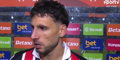 Calleri admite falha após eliminação do São Paulo