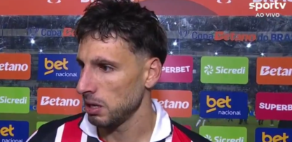 Calleri admite falha após eliminação do São Paulo