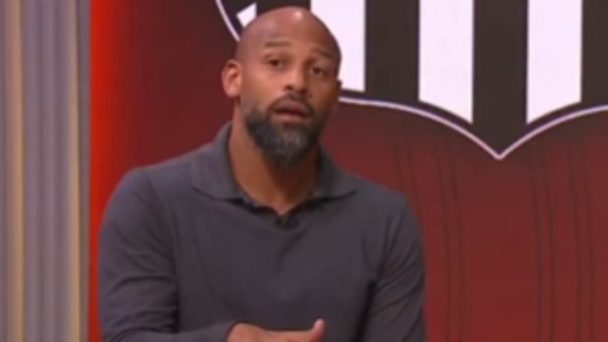 Felipe Bastos comentou polêmica envolvendo Neymar e Robinho Jr (Foto: Reprodução Sportv)
