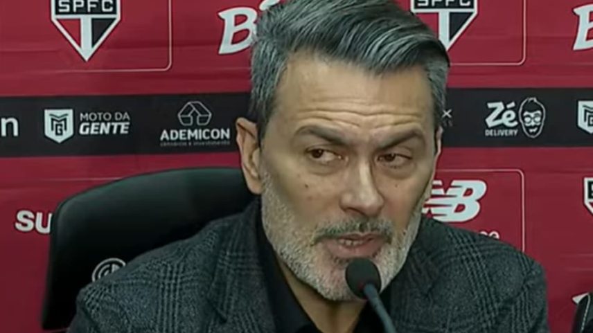 Rui Costa explica demissão de Roger Machado do São Paulo
