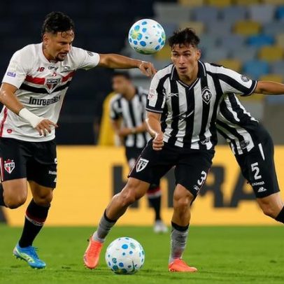 São Paulo e Botafogo fecham acordo para Artur e Ferraresi jogarem no Brasileirão