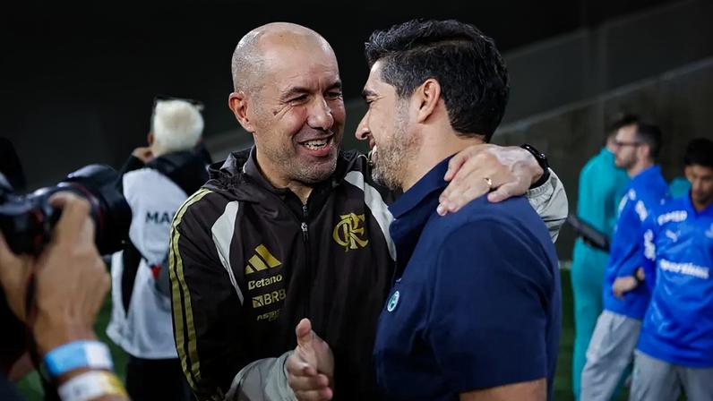 Com um jogador a mais, o Palmeiras venceu o Flamengo 3 x 0 no Maracanã (Foto: Ruano Carneiro/Carneiro Images/Fotoarena/Folhapress)