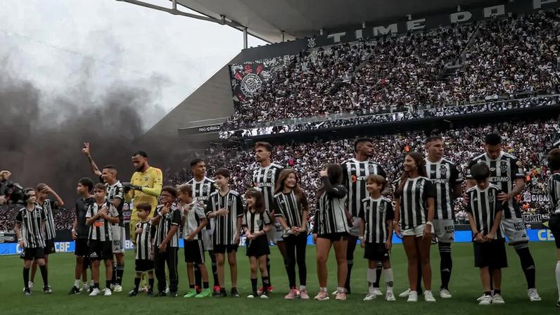 Corinthians x Atlético 2024 (Foto: Pedro Souza / Atlético)