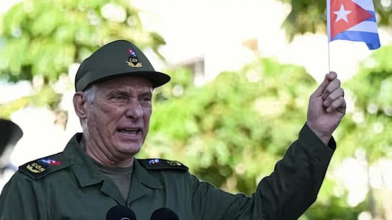 Miguel Díaz-Canel en La Habana, el 16 de mayo.