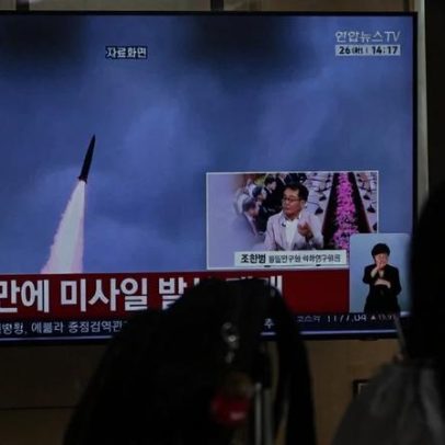 Coreia do Norte realiza novo teste de míssil balístico