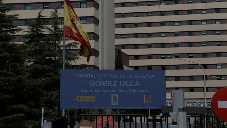 Vista exterior del Hospital Gómez Ulla de Madrid.