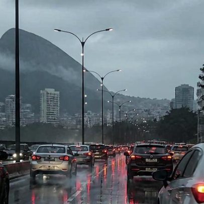 Semana termina com retorno da chuva no Rio de Janeiro