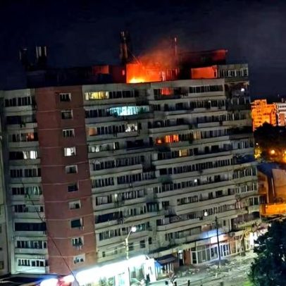 Dron russo atinge prédio residencial na Romênia e deixa dois feridos