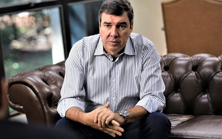 O governador do MS, Eduardo Riedel (PSDB) - Saul Schramm/Governo do Mato Grosso do Sul