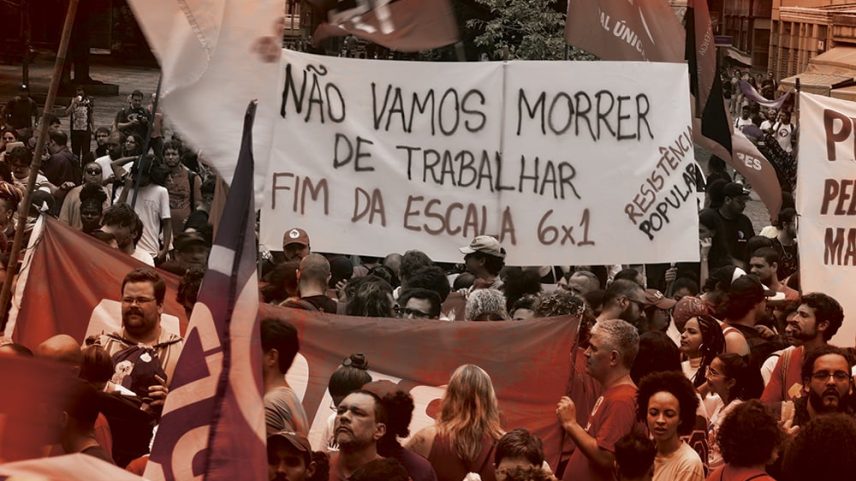 O fim da desumana escala 6x1 tornou-se uma bandeira bastante popular nos últimos anos – Imagem: Tânia Rêgo/Agência Brasil