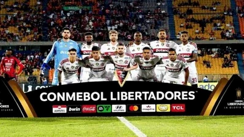 Flamengo jogou menos de dois minutos na Colômbia