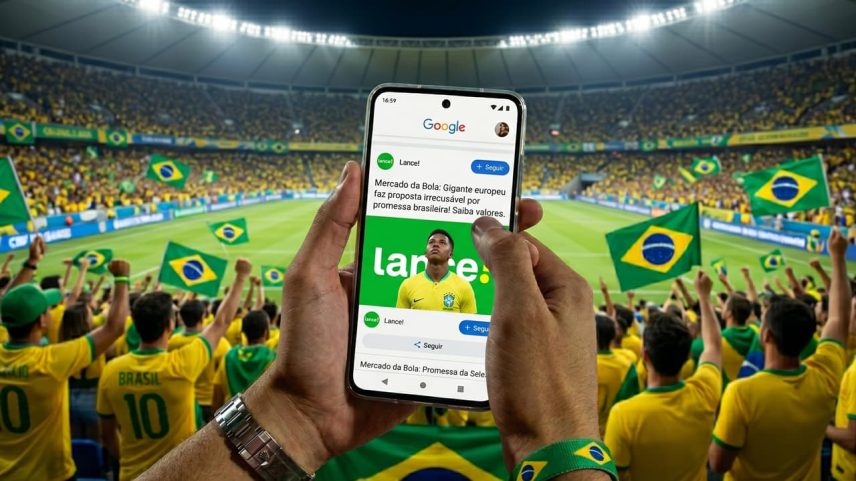 Acompanhe o mundo do esporte com Siga o Lance! no Google