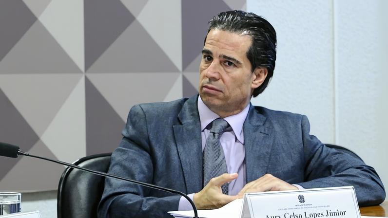O advogado Aury Lopes Jr., que defende Deolane Bezerra. (Foto: Geraldo Magela / Agência Senado)