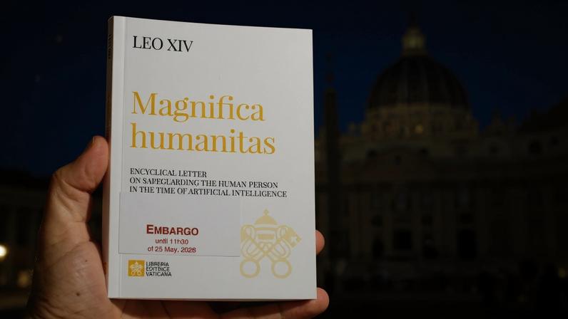 O Papa e Trump discutem inteligência artificial