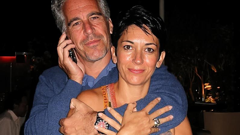 Ghislaine Maxwell e Jeffrey Epstein. Foto: Reprodução