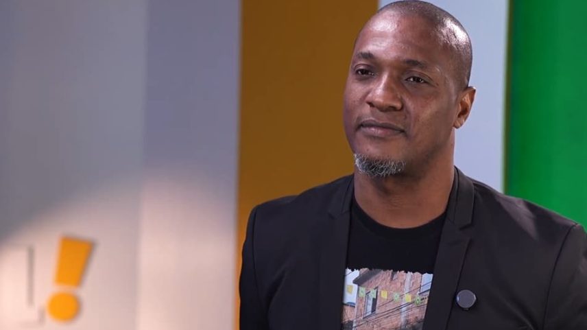Gilberto, ex-Flamengo e Seleção Brasileira, concede entrevista ao Lance! (Foto: João Fraga / Lance!)