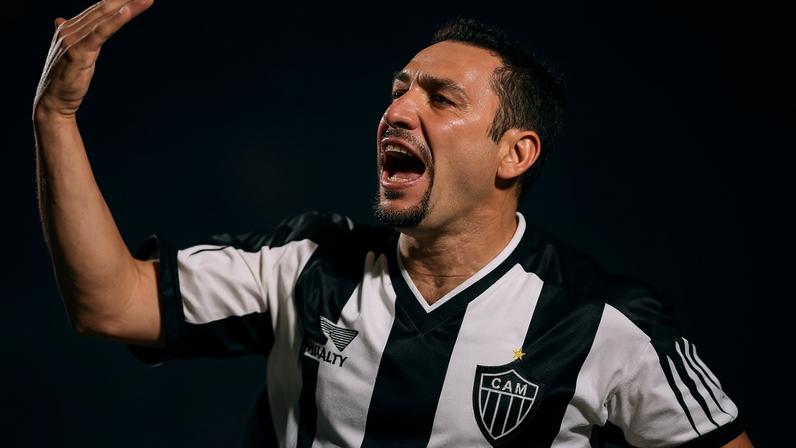 Guilherme Alves atuando pelo Atlético (reprodução Atlético)