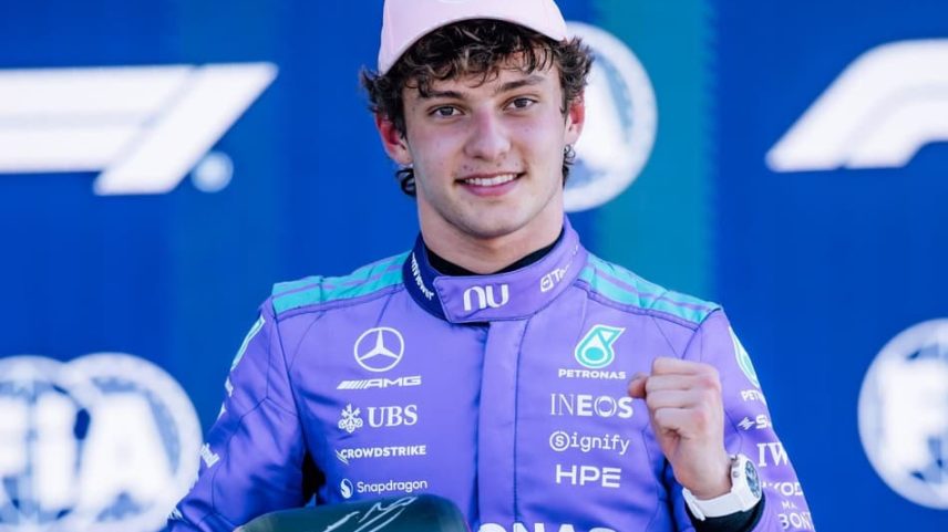 Piloto italiano, Andrea Kimi Antonelli, estreou na Fórmula 1 em 2025 (Foto: Reprodução/Instagram)