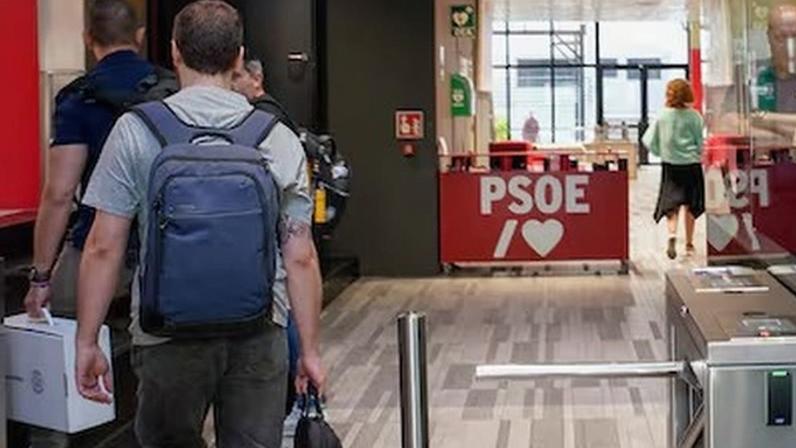 UCO entra em Ferraz para solicitar documentação ao PSOE