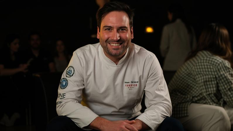 Hugo Grassi, da Fábrica de Chefs, visita Vitória