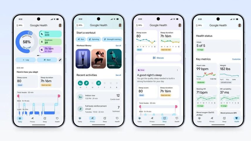 Google Health chega, mas muitos preferem o app Fitbit de volta