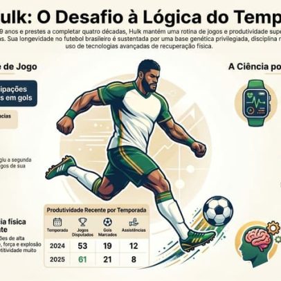 O que está por trás do preparo físico de Hulk, o jovem de 39 anos