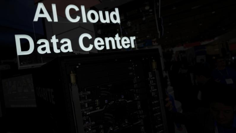 Centro de datos, en Barcelona, en marzo del 2025.