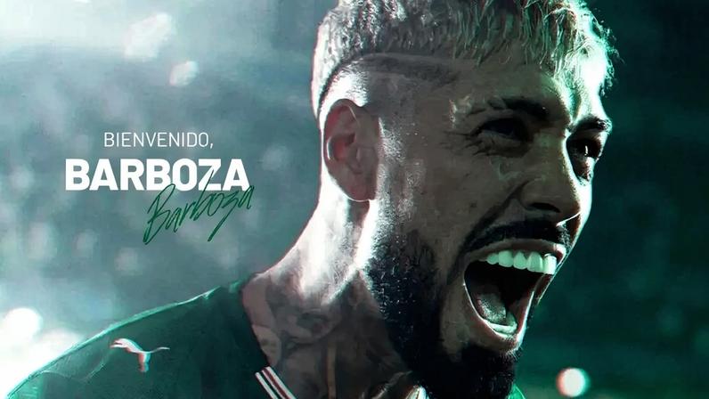 Palmeiras anuncia Alexander Barboza como novo reforço