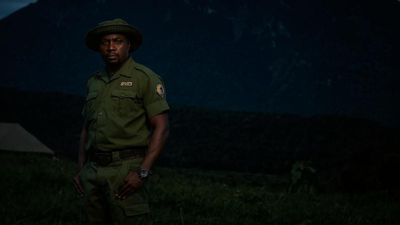 Emmanuel Bahati Lukoo is currently deputy director of Kahuzi-Biega National Park. Image courtesy of Emmanuel Bahati Lukoo.