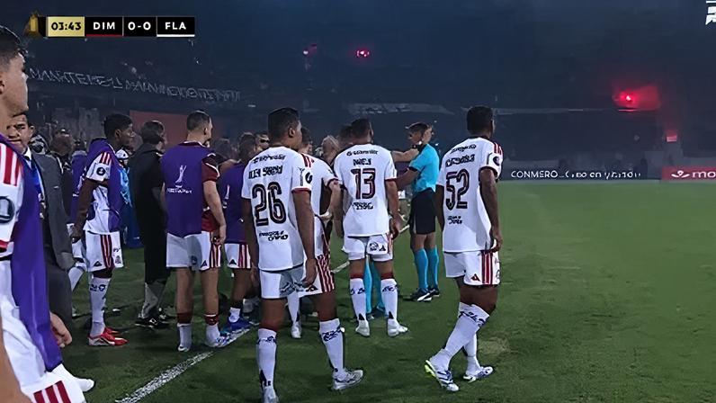 Flamengo lidera grupo na Libertadores após W.O.