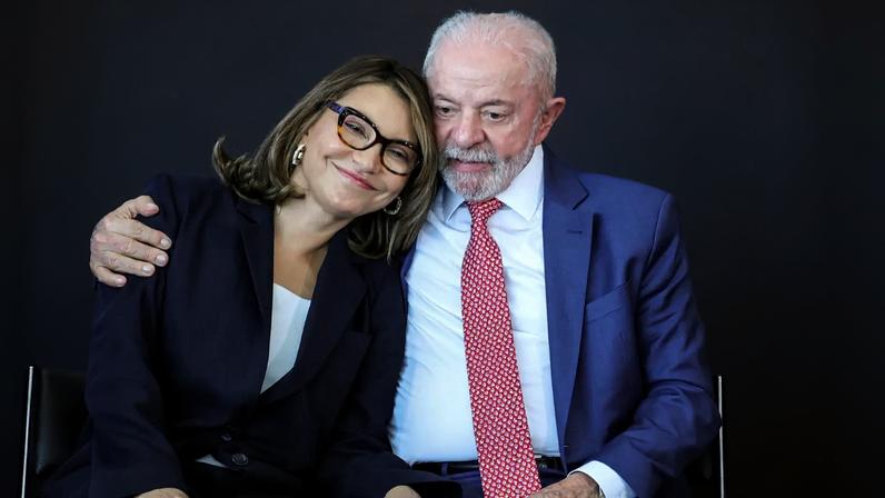 Janja e Lula. (Foto: Fabio Rodrigues-Pozzebom/ Agência Brasil)