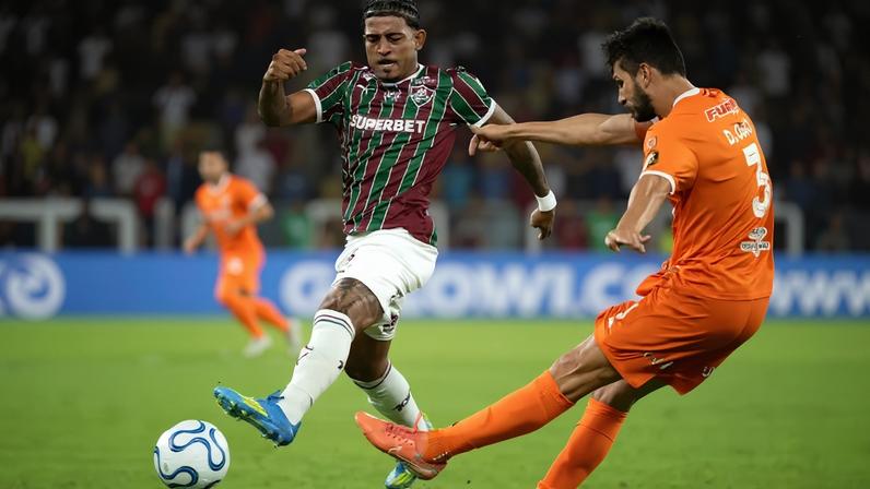 John Kennedy em campo contra o La Guaira