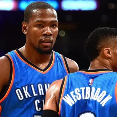 Thunder é apontado como causador de erros de Harden, Durant e Westbrook