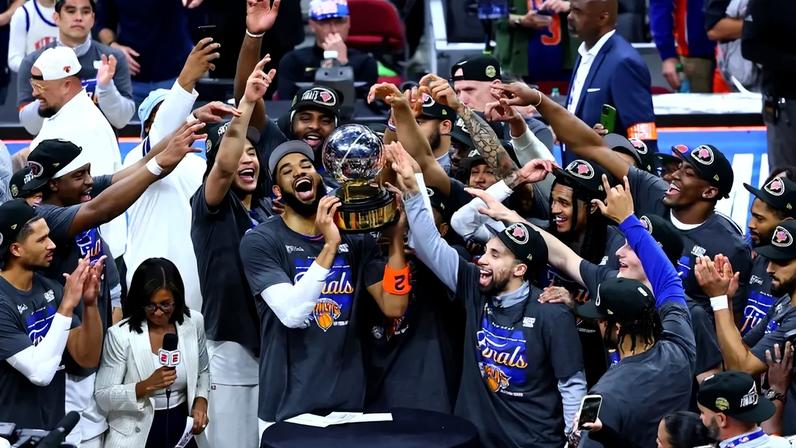 Knicks atropela Cavs e é campeão da Conferência Leste (Foto: David L. Nemec/NBAE via Getty Images/AFP)