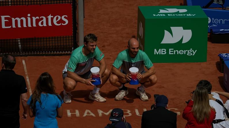 Kevin Krawietz e Tim Puetz (Foto: Bitpanda Hamburg Open)