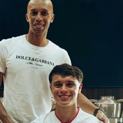 Filho de Miranda assina contrato profissional com o São Paulo e multa milionária