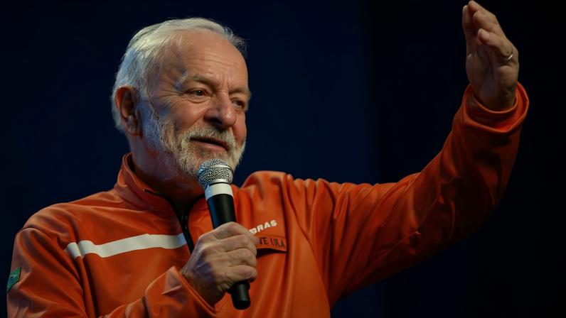 O presidente Lula (PT) em evento da Petrobras no Rio de Janeiro. Foto: Mauro Pimentel/AFP