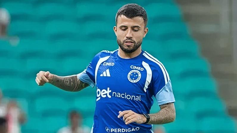 Matheus Henrique, meio-campista do Cruzeiro