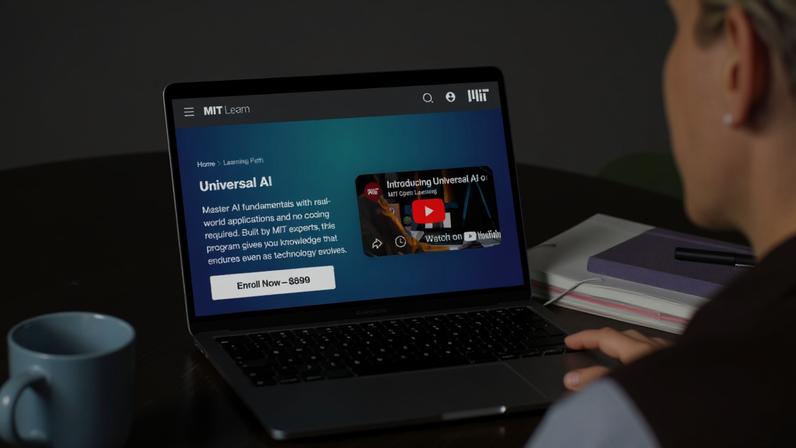 Universal AI is an online, self-paced, modular program that takes a learner’s understanding of AI from novice to fluency, leading with foundational competencies and building to industry-specific applications. The first course in the program, Fundamentals of Programming and Machine Learning, will be available for free to learners everywhere.