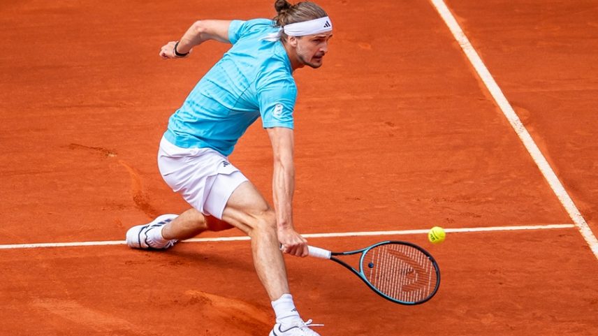 Zverev oscila na estreia e conquista 28ª vitória da carreira em Roma