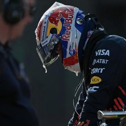 Verstappen parece perto do fim da pior temporada da F1