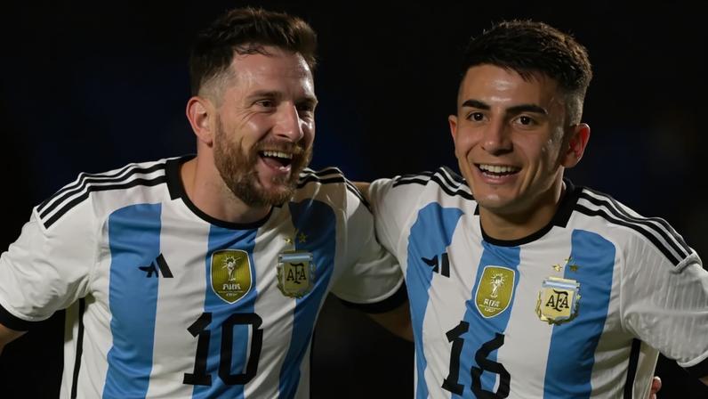 Messi-Almada-Argentina