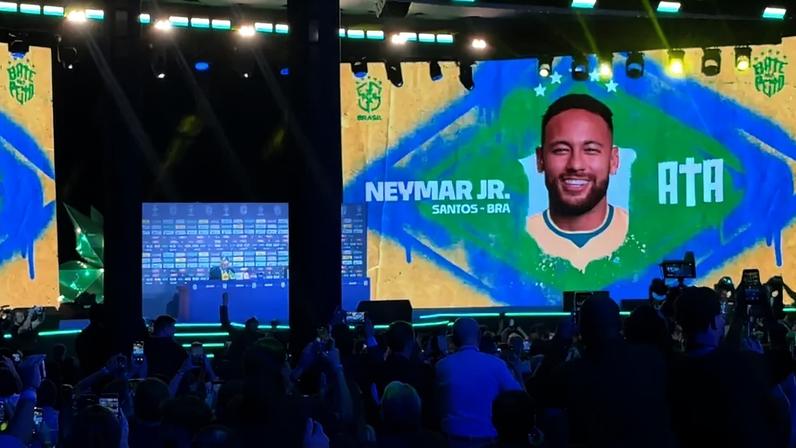Neymar Jr é anunciado por Ancelotti na convocação para a Seleção Brasileira (Foto: Lucas Bayer / Lance!)