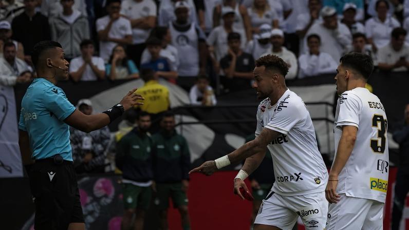 STJD julga impugnação de Santos x Coritiba por confusão envolvendo Neymar