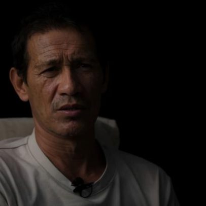Norlan Pagal foi baleado ao defender o mar, enquanto observava da costa