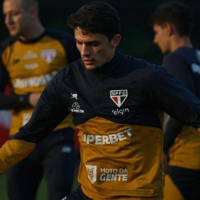 São Paulo encerra preparação para enfrentar Botafogo; provável escalação com Pablo Maia