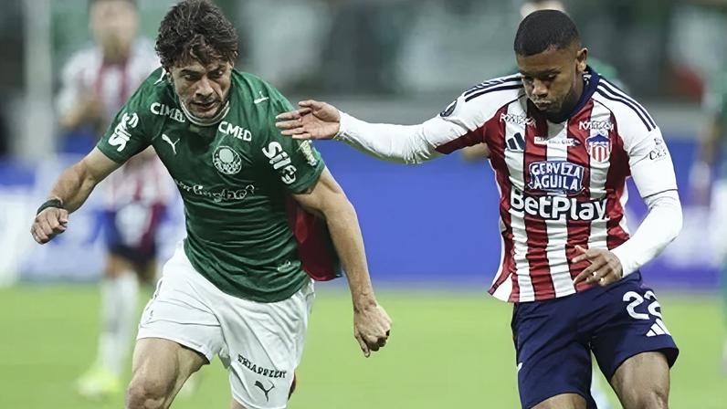 Palmeiras goleia Junior Barranquilla e avança em segundo na Libertadores