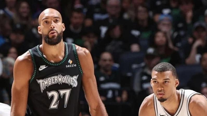Rudy Gobert comenta jogo 6 entre Timberwolves e Spurs
