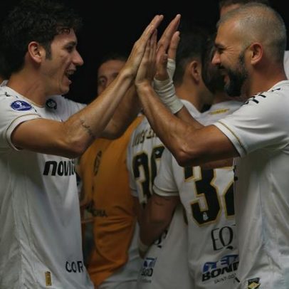 Bontempo abre o placar para Santos contra San Lorenzo